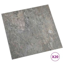 VidaXL Samoprzylepne Deski Podłogowe 30,5 x 30,5 cm 20 pcs PVC Kamyki