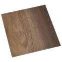 VidaXL Samoprzylepne Deski Podłogowe 30,5 x 30,5 cm 20 pcs PVC brązowy