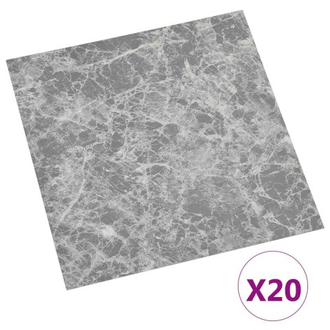 VidaXL Samoprzylepne Deski Podłogowe 30,5 x 30,5 cm 20 pcs PVC