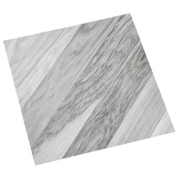 VidaXL Samoprzylepne Deski Podłogowe 30,5 x 30,5 cm 20 pcs PVC