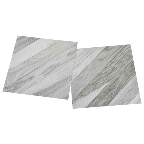 VidaXL Samoprzylepne Deski Podłogowe 30,5 x 30,5 cm 20 pcs PVC