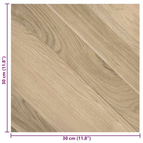 VidaXL Samoprzylepne Deski Podłogowe 30,5 x 30,5 cm 20 pcs PVC