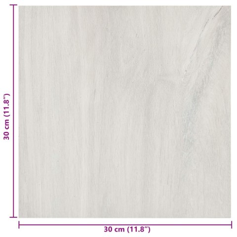 VidaXL Samoprzylepne Deski Podłogowe 30,5 x 30,5 cm 20 pcs PVC