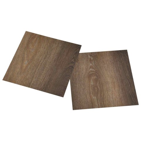 VidaXL Samoprzylepne Deski Podłogowe 30,5 x 30,5 cm 20 pcs PVC