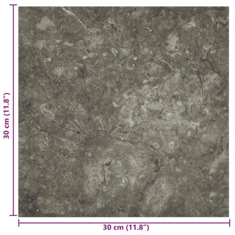 VidaXL Samoprzylepne Deski Podłogowe 30,5 x 30,5 cm 20 pcs PVC