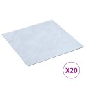 VidaXL Samoprzylepne Deski Podłogowe 30,5 x 30,5 cm 20 pcs PVC