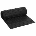 FOLIA KUBEŁKOWA FUNDAMENTOWA MATA DRENAŻOWA HDPE 0,5X10M IZOLACJA CZARNA 50CM
