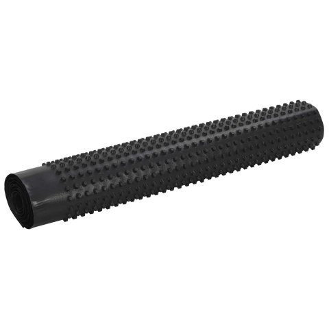 FOLIA KUBEŁKOWA FUNDAMENTOWA MATA DRENAŻOWA HDPE 1X10M IZOLACJA CZARNA 100CM