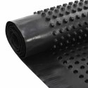 FOLIA KUBEŁKOWA FUNDAMENTOWA MATA DRENAŻOWA HDPE 1X10M IZOLACJA CZARNA 100CM