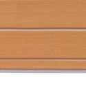 VidaXL Mata Łodziowa Paski Brązowy i biały 240 x 60 cm EVA