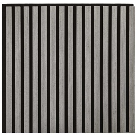 VidaXL Panele ścienne 2 pcs Szary 60,5 x 60 cm
