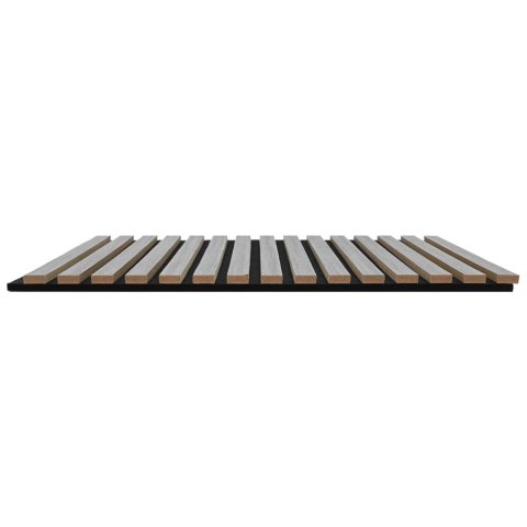 VidaXL Panele ścienne 2 pcs Szary 60,5 x 60 cm