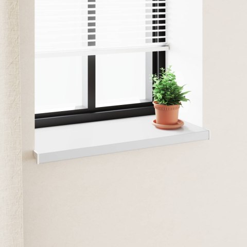 VidaXL Parapet okienny Biały 100 x 40 x 4,5 cm PVC