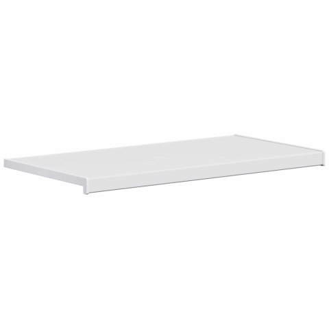 VidaXL Parapet okienny Biały 100 x 40 x 4,5 cm PVC