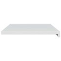 VidaXL Parapet okienny Biały 100 x 40 x 4,5 cm PVC