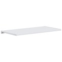 VidaXL Parapet okienny Biały 100 x 40 x 4,5 cm PVC