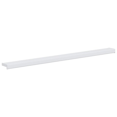VidaXL Parapet okienny Biały 120 x 10 x 4,5 cm PVC