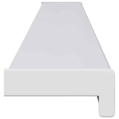 VidaXL Parapet okienny Biały 120 x 15 x 4,5 cm PVC