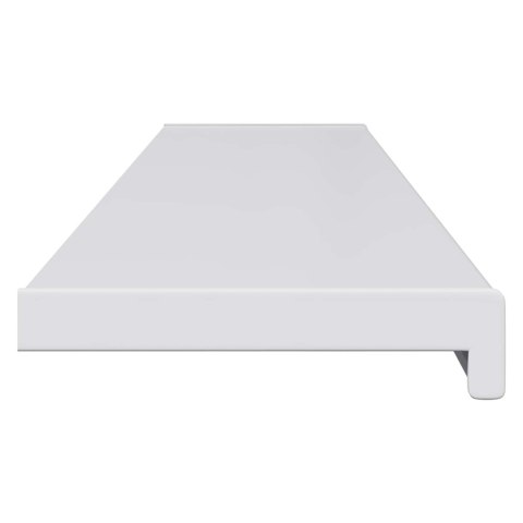 VidaXL Parapet okienny Biały 160 x 20 x 4,5 cm PVC