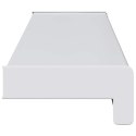 VidaXL Parapet okienny Biały 60 x 15 x 4,5 cm PVC