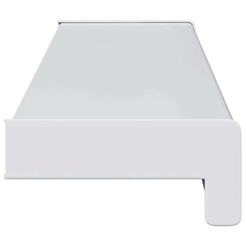VidaXL Parapet okienny Biały 60 x 15 x 4,5 cm PVC