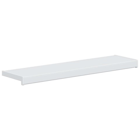 VidaXL Parapet okienny Biały 80 x 20 x 4,5 cm PVC
