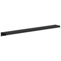 PARAPET OKIENNY CZARNY Z RYSUNKIEM DREWNA 100 X 10 X 4,5 CM PVC