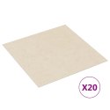VidaXL Samoprzylepne Deski Podłogowe 30,5 x 30,5 cm 20 pcs PVC