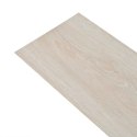 VidaXL Samoprzylepne panele podłogowe PVC 30,5 x 61 cm 28 pcs PVC