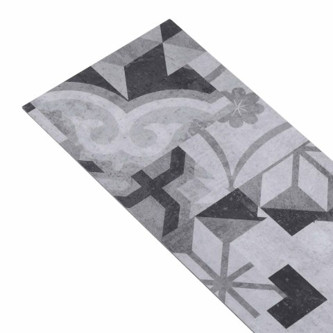 VidaXL Samoprzylepne panele podłogowe PVC 30,5 x 61 cm 28 pcs PVC