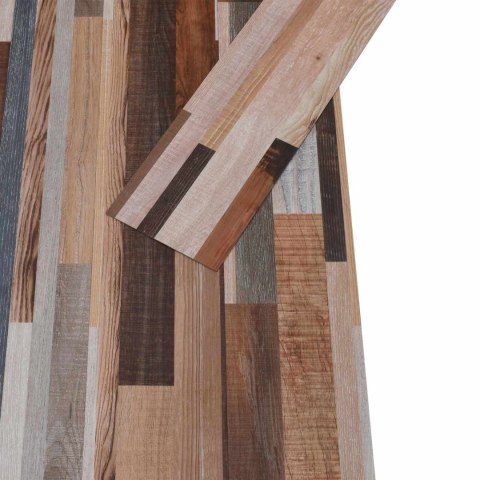 VidaXL Samoprzylepne panele podłogowe PVC 30,5 x 61 cm 28 pcs PVC