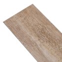 VidaXL Samoprzylepne panele podłogowe PVC 30,5 x 61 cm 28 pcs PVC