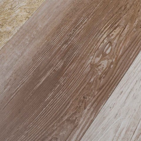 VidaXL Samoprzylepne panele podłogowe PVC 30,5 x 61 cm 28 pcs PVC