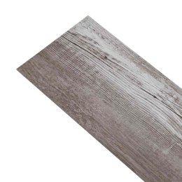 VidaXL Samoprzylepne panele podłogowe PVC 30,5 x 61 cm 28 pcs PVC