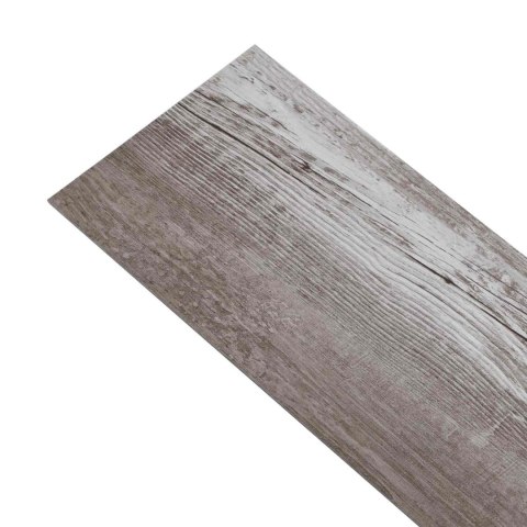 VidaXL Samoprzylepne panele podłogowe PVC 30,5 x 61 cm 28 pcs PVC