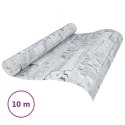 VidaXL Tapeta 3D z kamieniem jasnoszary 10 x 0,53 m