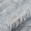 VidaXL Tapeta 3D z kamieniem jasnoszary 10 x 0,53 m