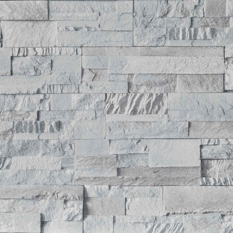 VidaXL Tapeta 3D z kamieniem jasnoszary 10 x 0,53 m