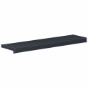 VidaXL Parapet okienny Antracytowy z rysunkiem drewna 80 x 25 x 4,5 cm