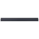 VidaXL Parapet okienny Antracytowy z rysunkiem drewna PVC