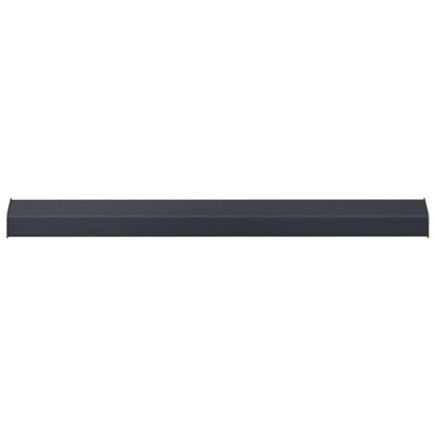 VidaXL Parapet okienny Antracytowy z rysunkiem drewna PVC
