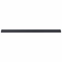 VidaXL Parapet okienny Antracytowy z rysunkiem drewna PVC
