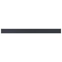VidaXL Parapet okienny Antracytowy z rysunkiem drewna PVC