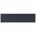 VidaXL Parapet okienny Antracytowy z rysunkiem drewna PVC