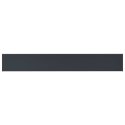 VidaXL Parapet okienny Antracytowy z rysunkiem drewna PVC