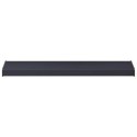 VidaXL Parapet okienny Antracytowy z rysunkiem drewna PVC