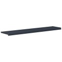 VidaXL Parapet okienny Antracytowy z rysunkiem drewna PVC