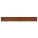 VidaXL Parapet okienny Brązowe drewno 100 x 15 x 4,5 cm PVC