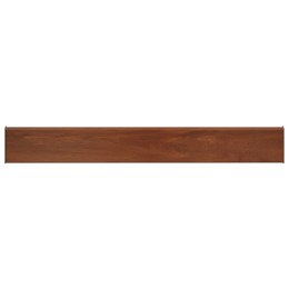 VidaXL Parapet okienny Brązowe drewno 100 x 15 x 4,5 cm PVC