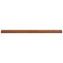 VidaXL Parapet okienny Brązowe drewno 120 x 15 x 4,5 cm PVC